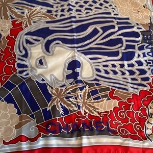 CHANEL SILK SCARF
